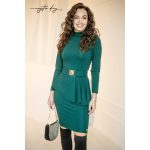 MYSTIC DAY gumis derekú zöld szoknya