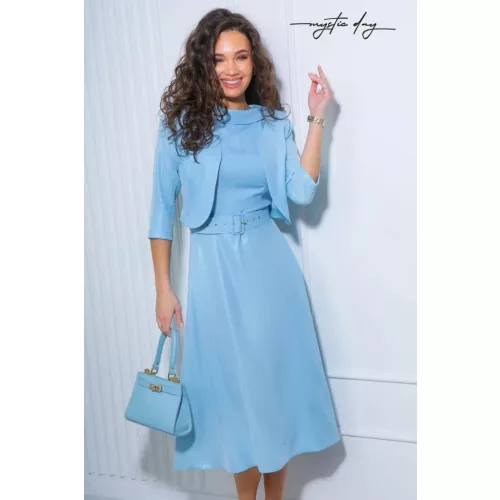 Mystic Day Alkalmi babakék csillogós boleró