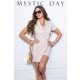 Mystic Day Zella beige rövid overál