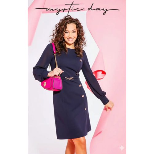 Mystic Day Claudia sötétkék ruha