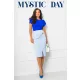 Mystic Day Lana világoskék szoknya