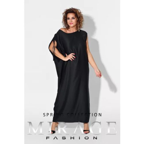 Mirage Fashion Dóra fekete maxi ruha