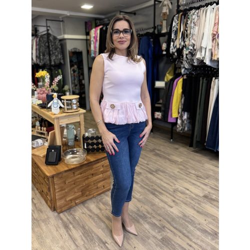 Maglia rózsaszín felső