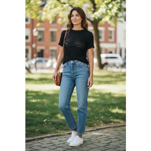 Rebeka fekete felső