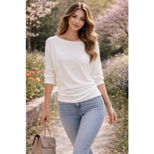 Norma fehér kötött felső