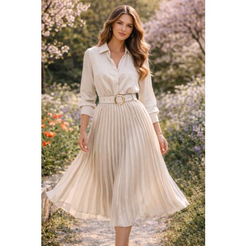 Noémi plisszírozott  ruha