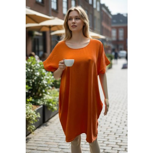 Tiana narancssárga ruha