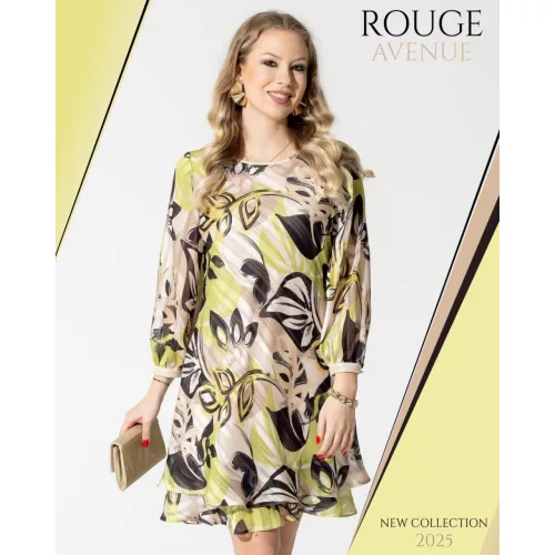 Rouge Polka ruha
