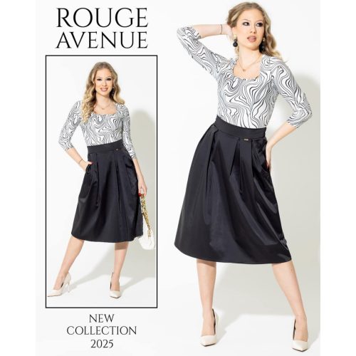 Rouge Della fekete szoknya