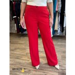 STEHMANN Hillda Scuba Crepe nadrág széles szárral