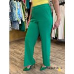 STEHMANN Hillda Scuba Crepe nadrág széles szárral