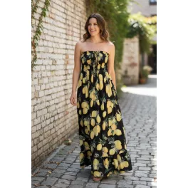 Citrus fekete ruha