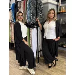 Surkana 526 Bamo fekete kardigán