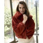 Teja teddy anyagú bomberdzseki