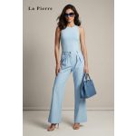 La Pierre Floky yoga anyagú babakék nadrág